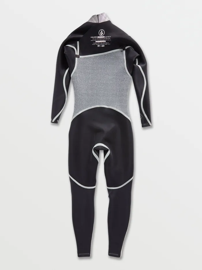 Volcom Rashguards Modulator 2mm Chest Zip Wetsuit 8211 Black Black 8211 Mens