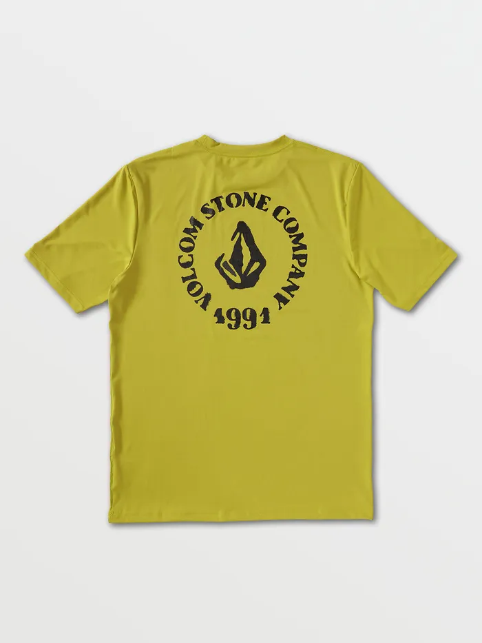 Volcom Rashguards Spray Stone Short Sleeve 8211 Oasis Oasis 8211 Mens