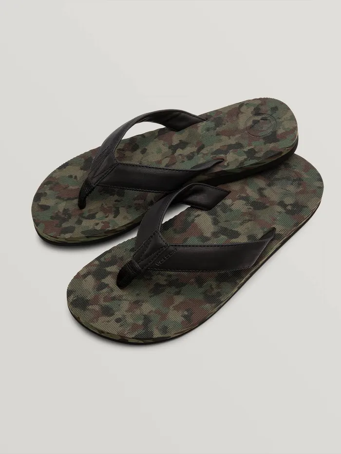 Volcom Sandals Fathom Eva Sandals 8211 Camouflage Camouflage 8211 Mens