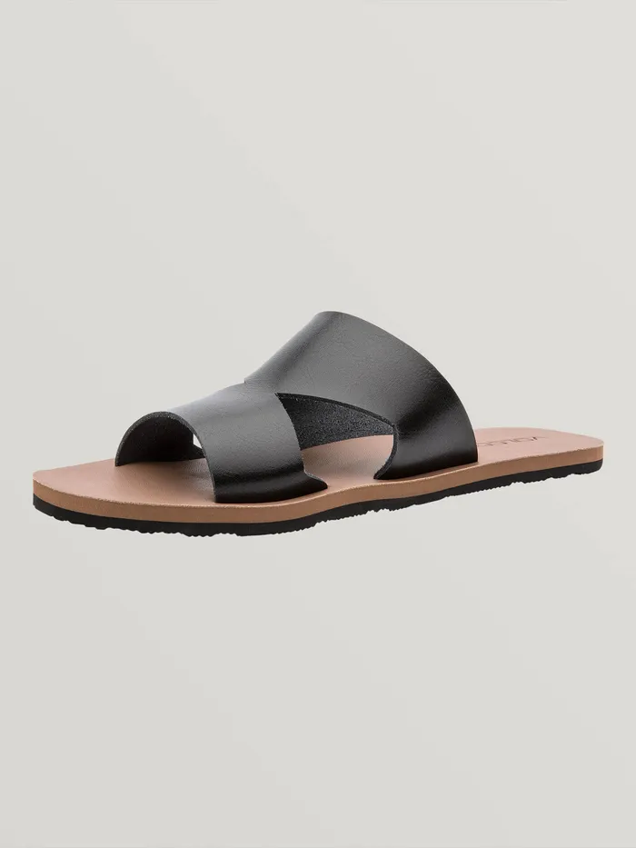 Volcom Sandals Seeing Stones Sandal 8211 Black Black 8211 Womens