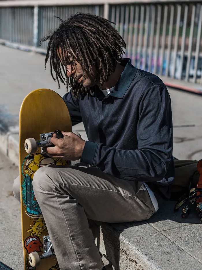 Volcom Shirts and Flannels Skate Vitals Chris Pfanner Long Sleeve 8211 Black Black 8211 Mens Volcom Shirts and Flannels Skate Vitals Chris Pfanner Long Sleeve 8211 Black Black 8211 Mens