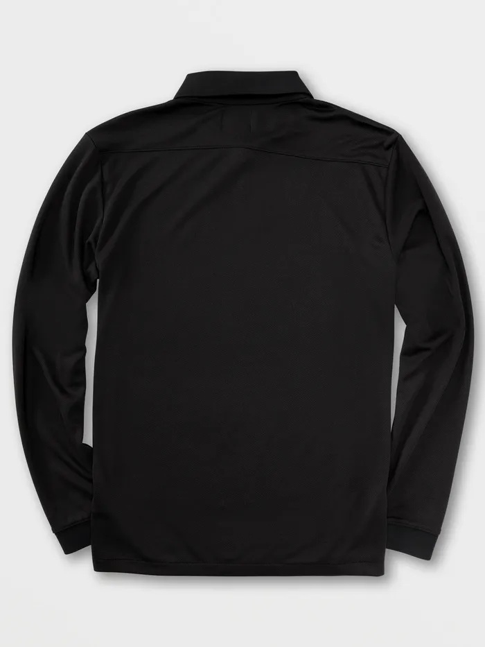 Volcom Shirts and Flannels Skate Vitals Chris Pfanner Long Sleeve 8211 Black Black 8211 Mens