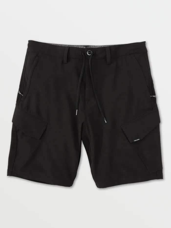 Volcom Shorts Country Days Hybrid Shorts 8211 Black Black 8211 Mens