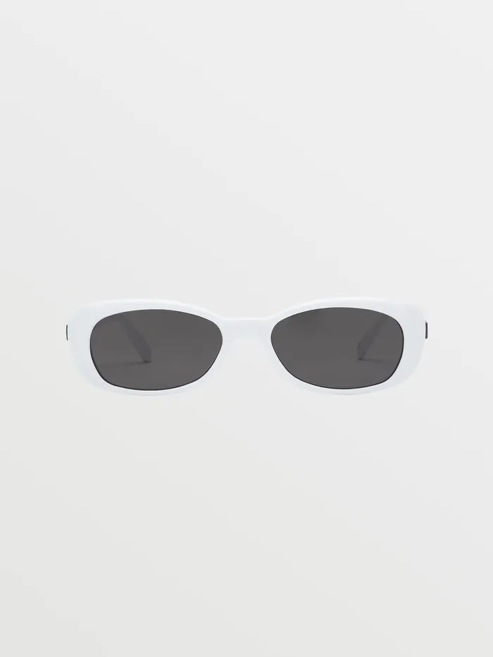 Volcom Surf Jam Sunglasses Gloss White Gloss White 8211 Womens