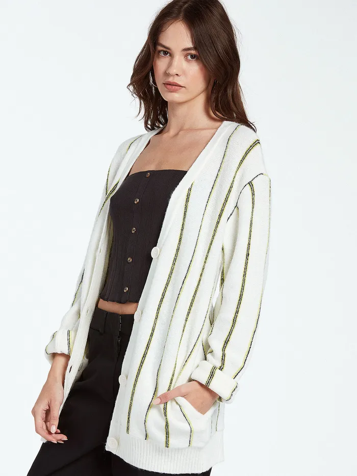 Volcom Sweaters and Cardigans Island Shake Sweater 8211 Bone Bone 8211 Womens