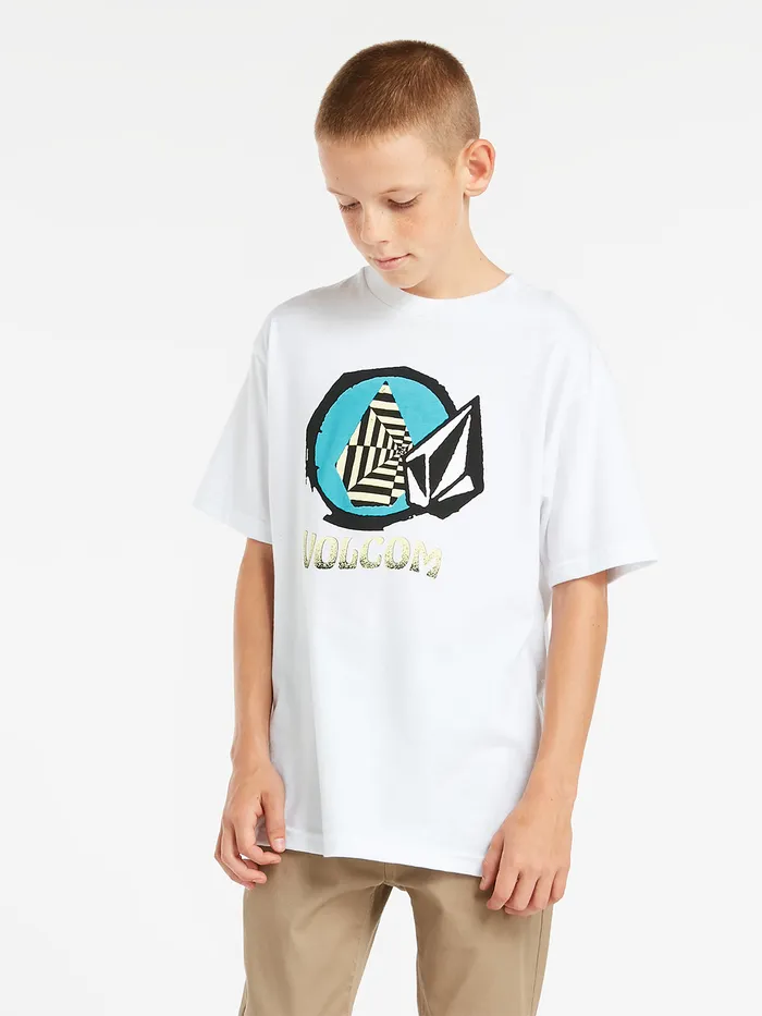 Volcom TShirts and Tanks Big Boys Inner Space Short Sleeve Tee 8211 White White 8211 Boys Volcom TShirts and Tanks Big Boys Inner Space Short Sleeve Tee 8211 White White 8211 Boys