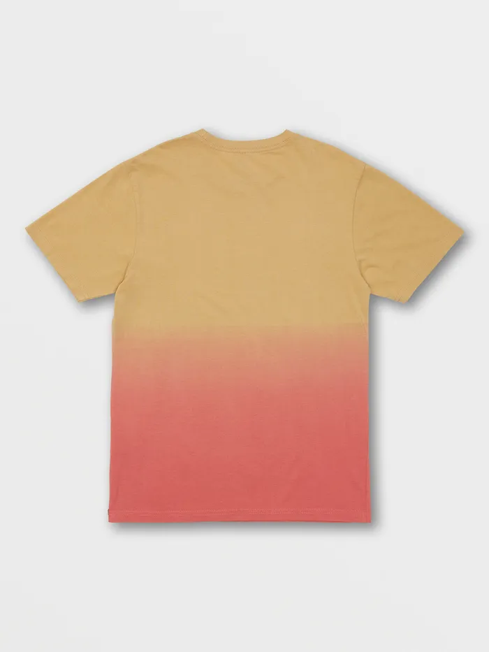 Volcom TShirts and Tanks Big Boys Stone Dip Short Sleeve Tee 8211 Sunfade Sunfade 8211 Boys