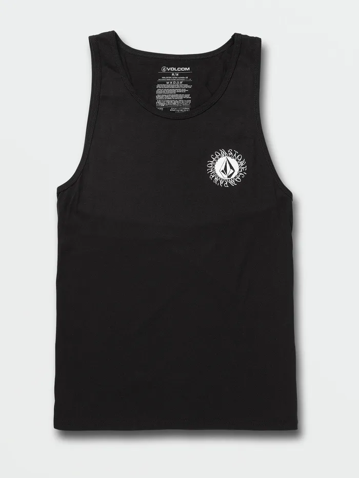 Volcom TShirts and Tanks Exuder Tank 8211 Black Black 8211 Mens