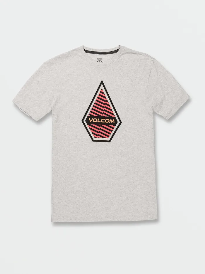 Volcom TShirts and Tanks Interference Short Sleeve Tee 8211 Bone Heather Bone Heather 8211 Mens Volcom TShirts and Tanks Interference Short Sleeve Tee 8211 Bone Heather Bone Heather 8211 Mens