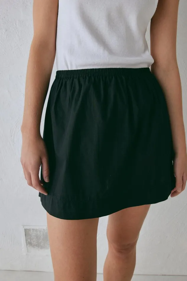 VRG GRL Elka Mini Skirt Black Women Skirts