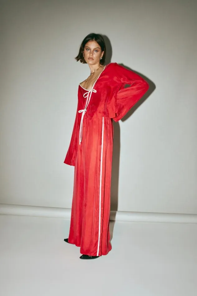 VRG GRL Moonscapes Pants Chilli Women Pants