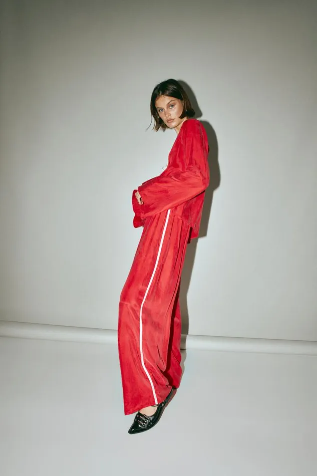 VRG GRL Moonscapes Pants Chilli Women Pants