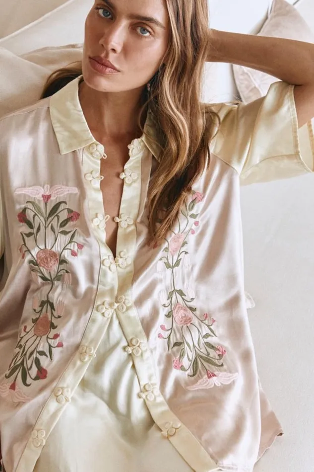 VRG GRL Solstice Shirt Botanica Women Short Sleeve