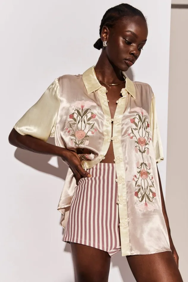 VRG GRL Solstice Shirt Botanica Women Short Sleeve