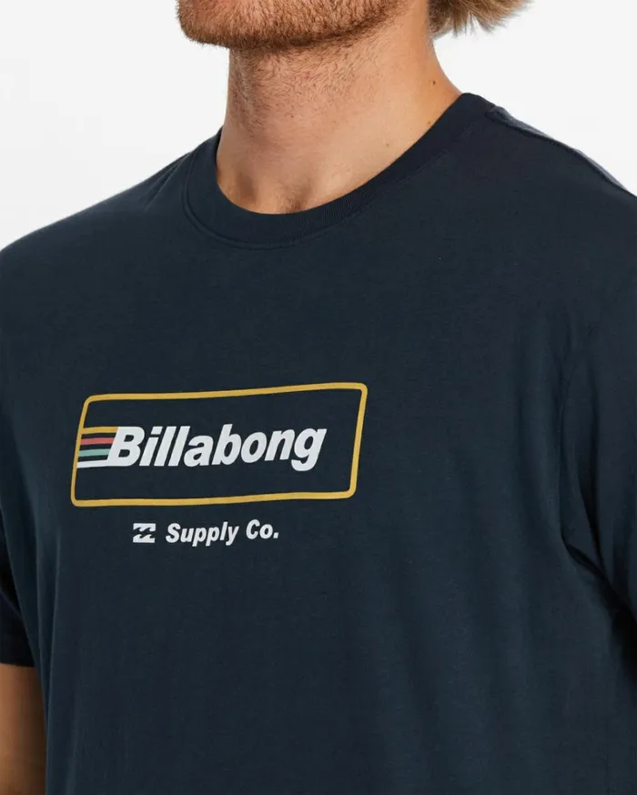 Walled II Short Sleeve TShirt Navy Men Billabong TShirts
