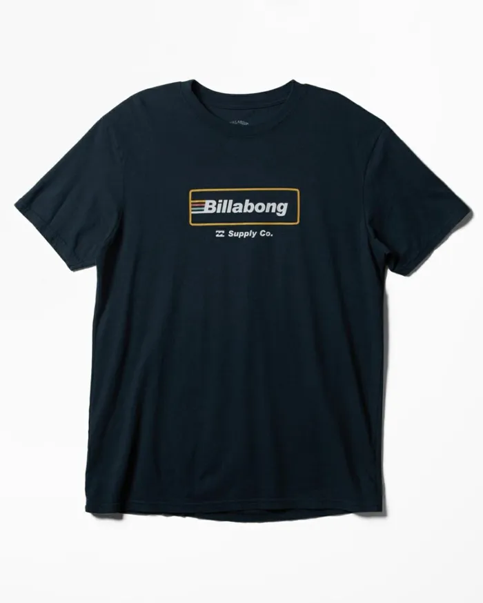 Walled II Short Sleeve TShirt Navy Men Billabong TShirts