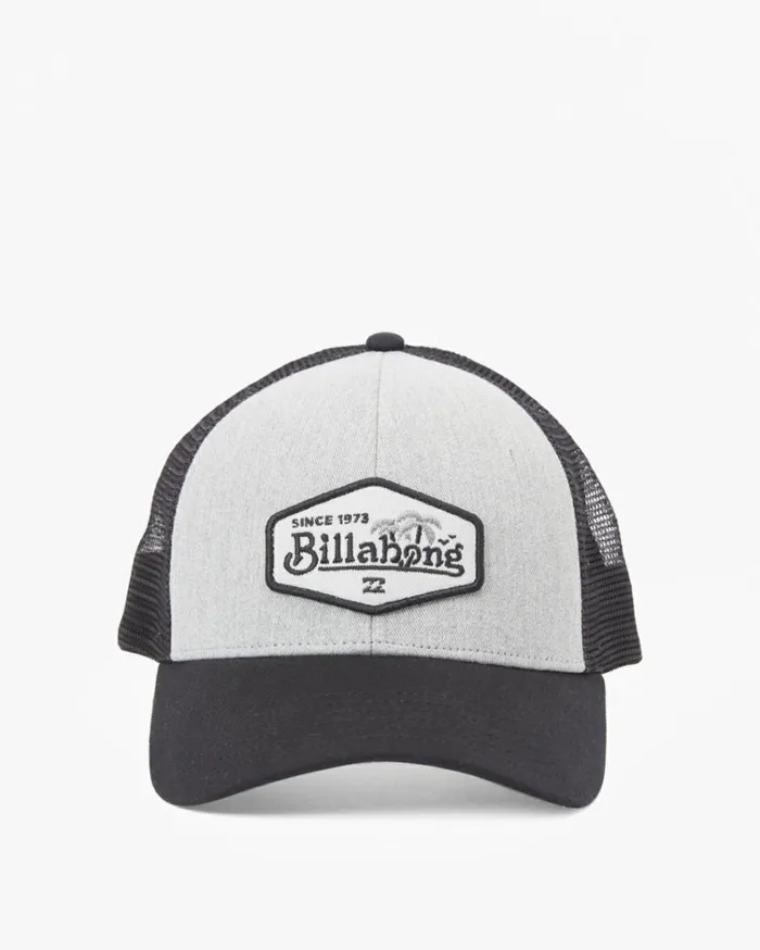 Walled Trucker Hat Blackgrey Men Billabong Hats