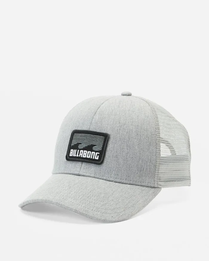 Walled Trucker Hat Grey Heather Men Billabong Hats