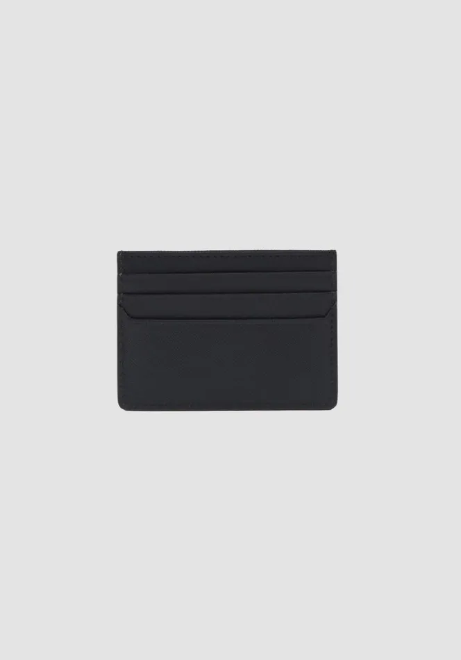 Wallets Men Antony Morato Cardholder With Metallic Logo Black