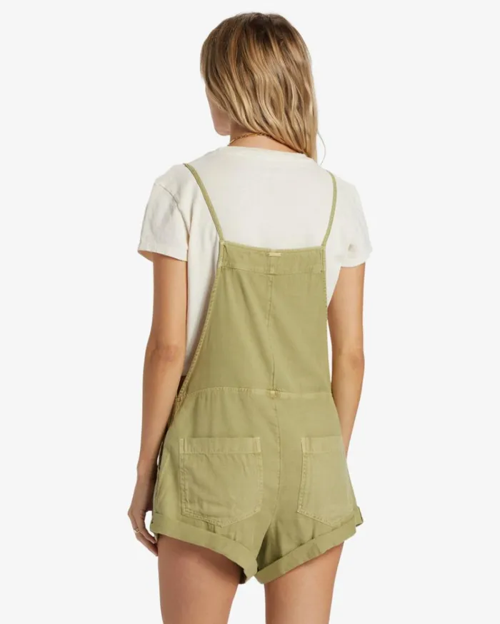 Wild Pursuit Romper Avocado Women Billabong Beach Cover Ups