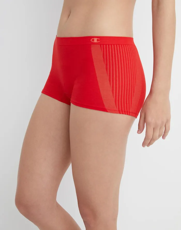 Women039S Boyshort Underwear Script Logo Scarlet Women Champion Underwear