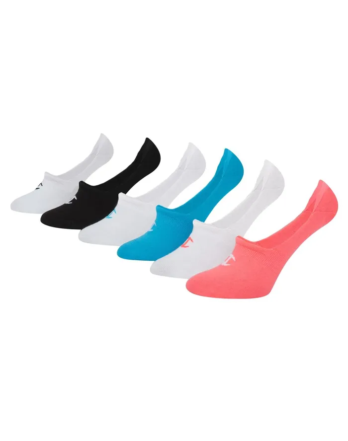 Women039S Performance Invisible Liner Socks 6Pairs Assorted 1 Women Champion Socks