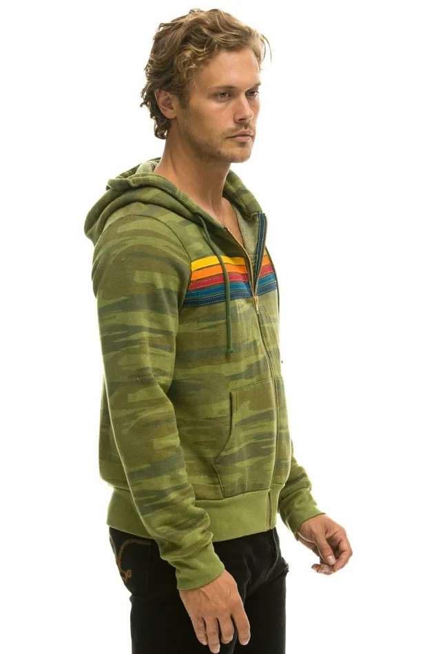 Women 5 STRIPE HOODIE 8211 CAMO Aviator Nation Hoodies Women 5 STRIPE HOODIE 8211 CAMO Aviator Nation Hoodies
