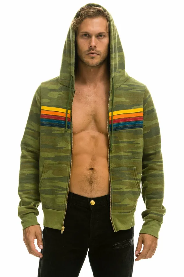 Women 5 STRIPE HOODIE 8211 CAMO Aviator Nation Hoodies Women 5 STRIPE HOODIE 8211 CAMO Aviator Nation Hoodies