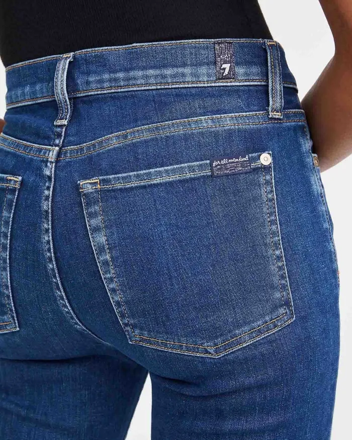 Women 7 For All Mankind Ankle The Ankle Skinny In Venus Blue