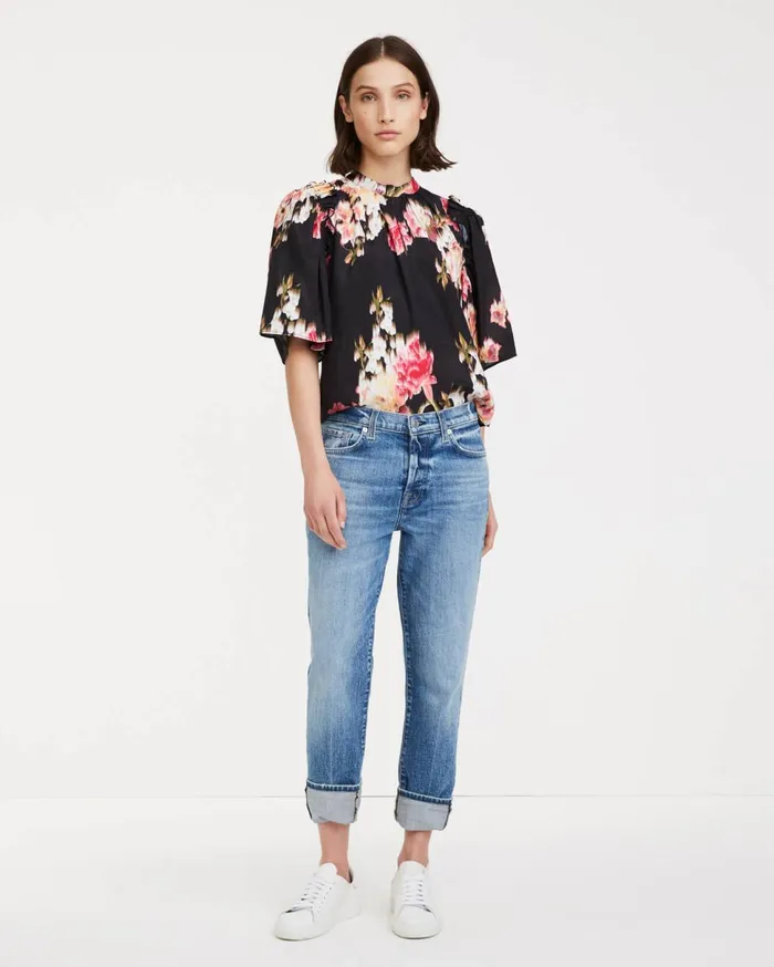 Women 7 For All Mankind Mid Rise Josefina In Plymouth
