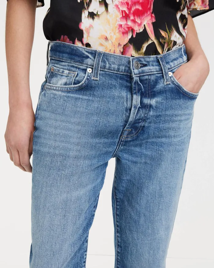 Women 7 For All Mankind Mid Rise Josefina In Plymouth