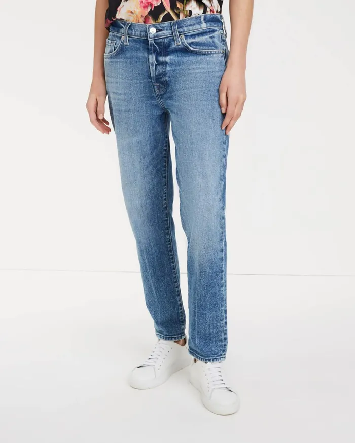 Women 7 For All Mankind Mid Rise Josefina In Plymouth