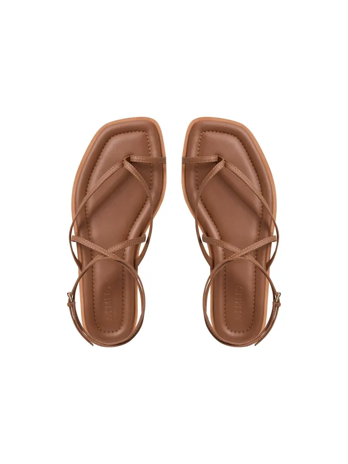 Women AEmery 8211 Davis Sandal In Deep Tan The UNDONE Sandals