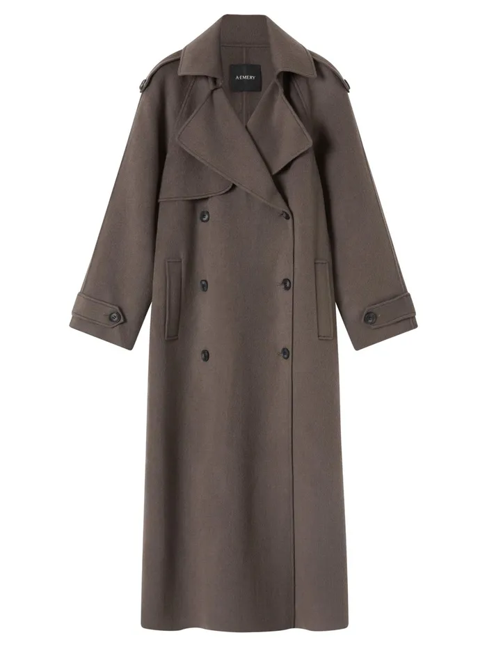 Women AEmery 8211 Elmore Coat In Graphite The UNDONE Maternity