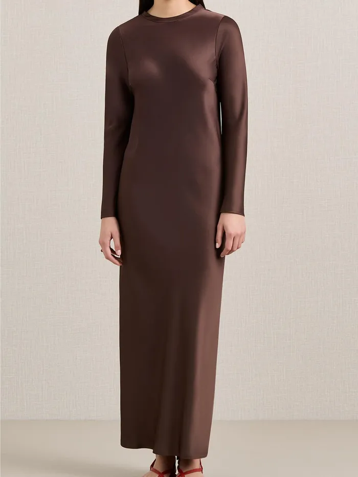 Women AEmery 8211 Lowe Dress In Chocolate The UNDONE Dresses