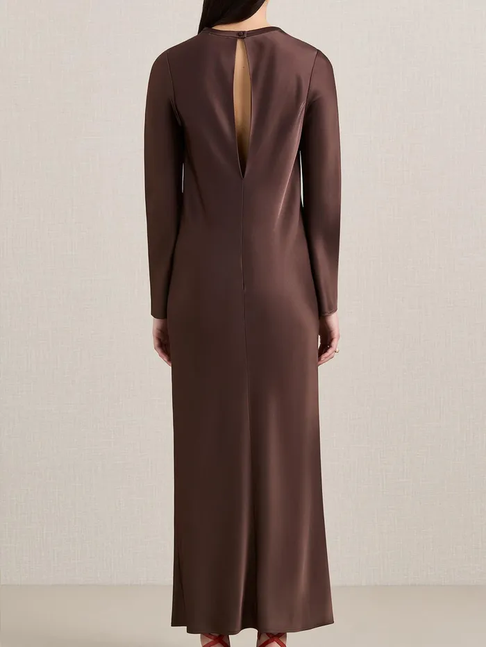 Women AEmery 8211 Lowe Dress In Chocolate The UNDONE Dresses