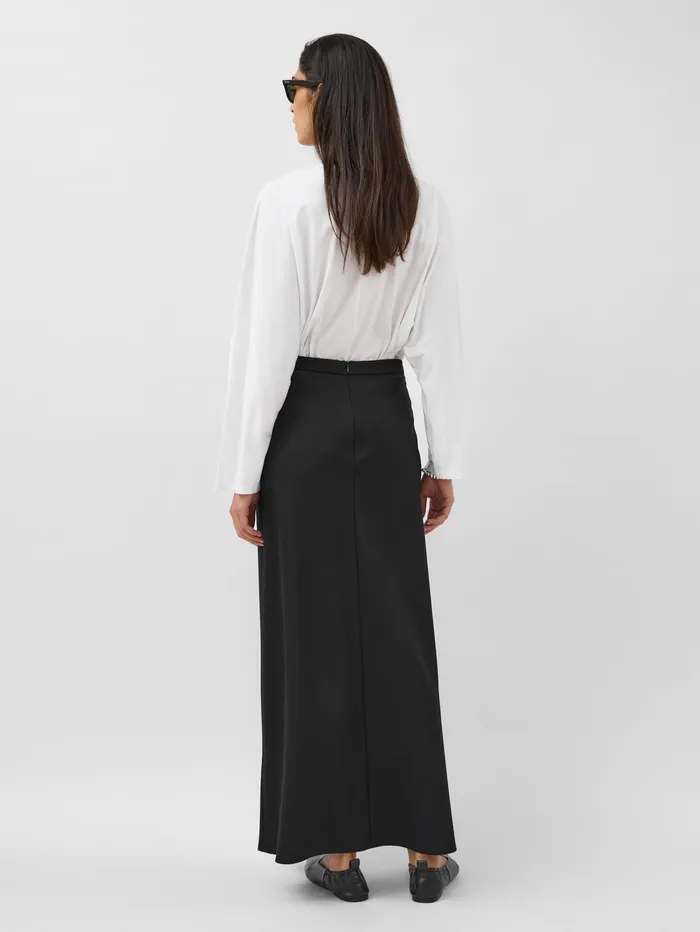 Women AEmery 8211 Una Long Sleeve Top In White Parchment The UNDONE Maternity