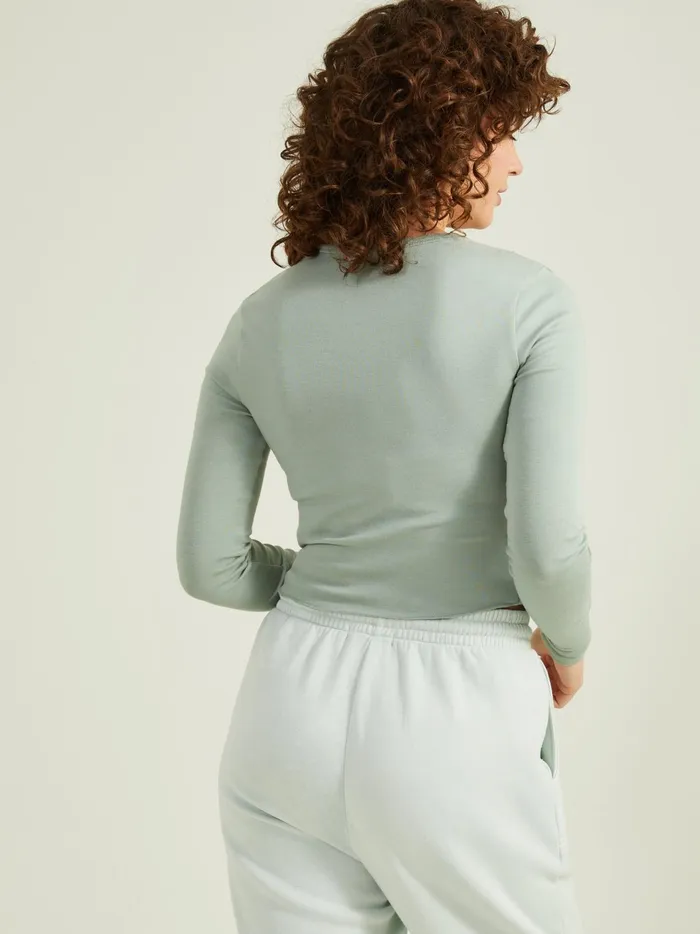 Women Altar039d State Activewear Cruise Pieced Top Iceberggreen