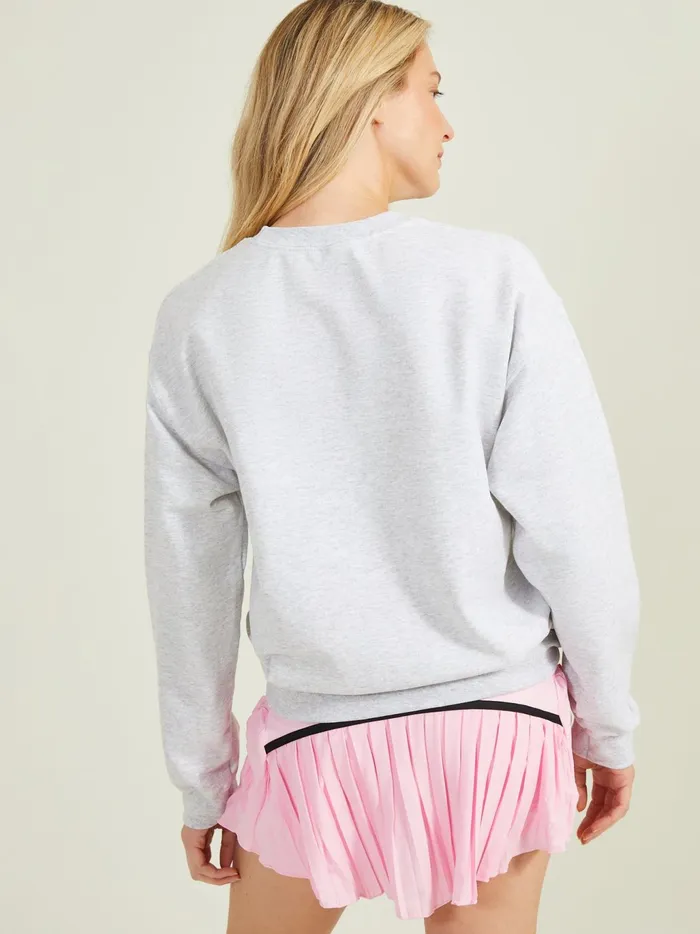 Women Altar039d State Activewear Pickleballer Graphic Sweatshirt Ash