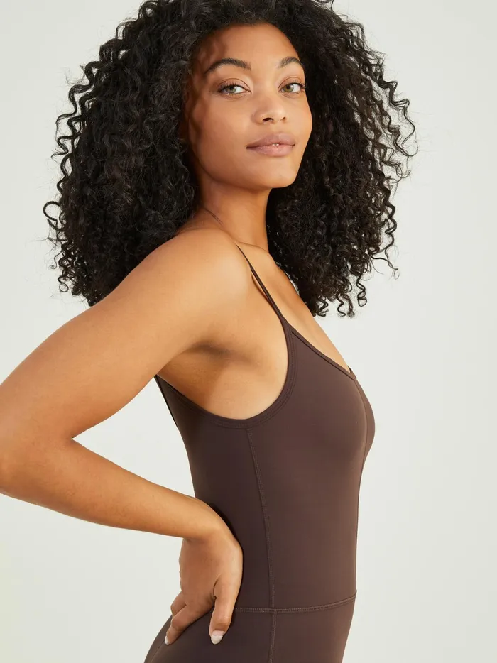 Women Altar039d State Activewear Rise Up Flare OnePiece Chocolate