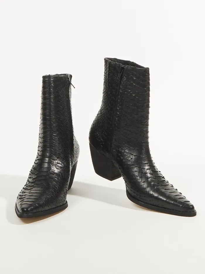 Women Altar039d State Boots Booties Caty Pointed Ankle Booties By Matisse Black