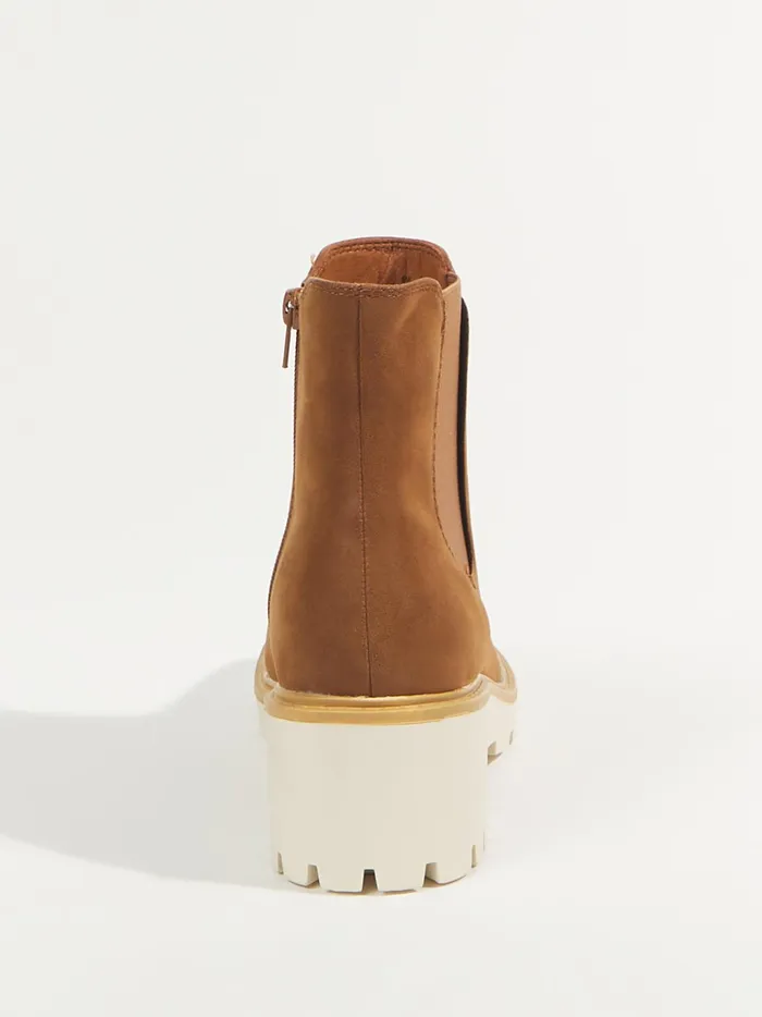 Women Altar039d State Boots Booties Ezri Wedged Boots Cognac