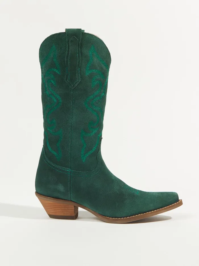Women Altar039d State Boots Booties Out West Boots By Dingo Green