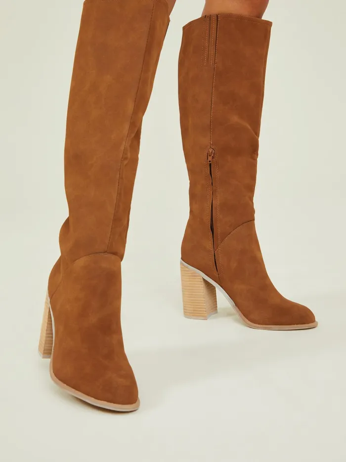Women Altar039d State Boots Booties Shiloh Suede Tall Boots Brown