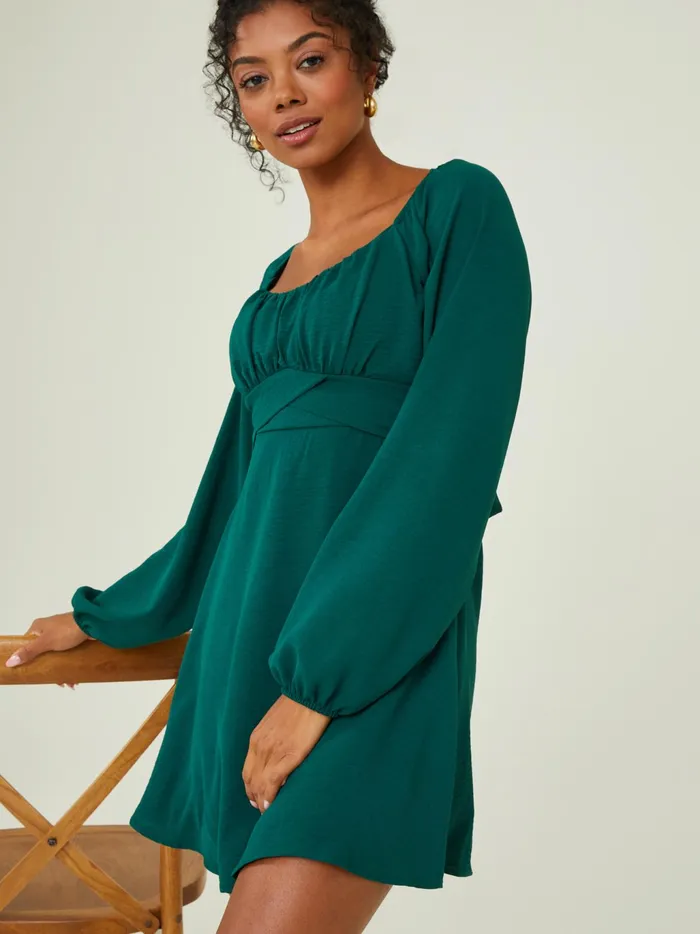 Women Altar039d State Casual Lola Crossover Dress Forest