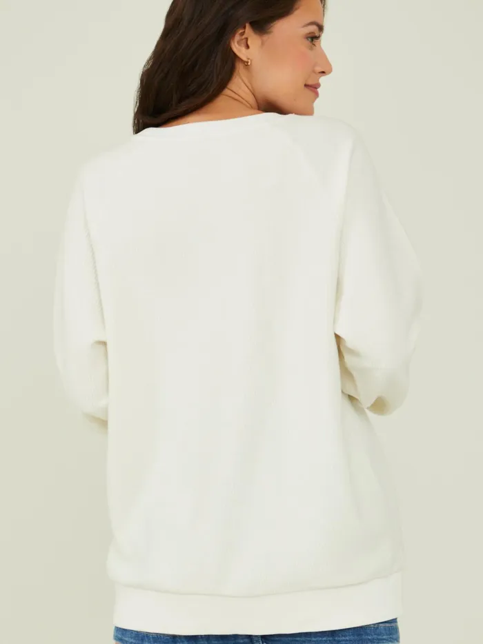 Women Altar039d State Graphics Outerbanks Corded Pullover Jetstream