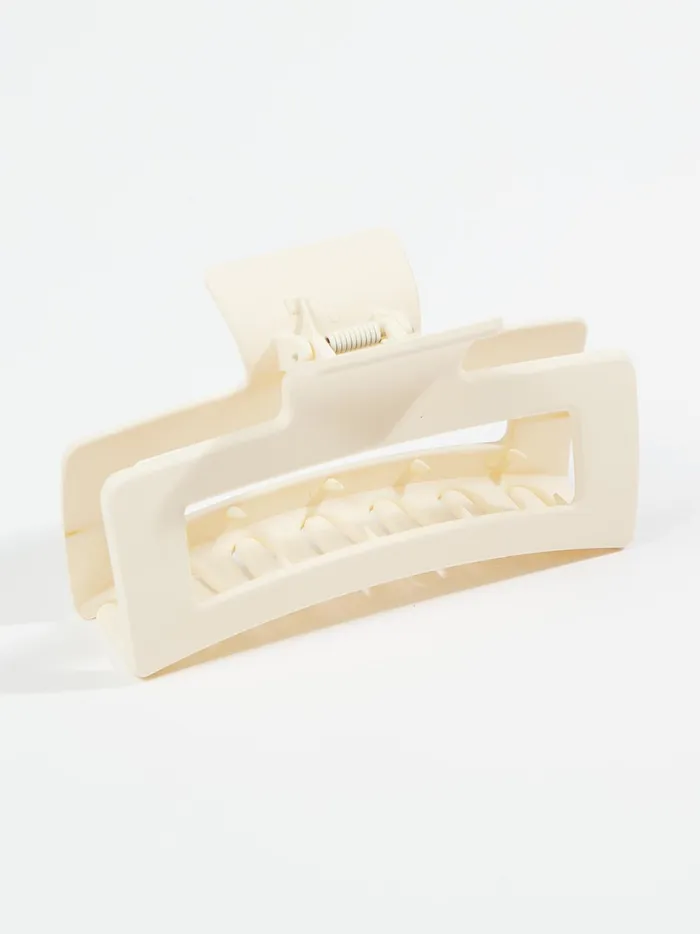 Women Altar039d State Hair Accessories Grande Rectangle Claw Clip Beige