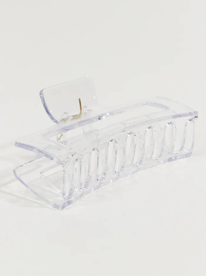 Women Altar039d State Hair Accessories Grande Rectangle Claw Clip Clear