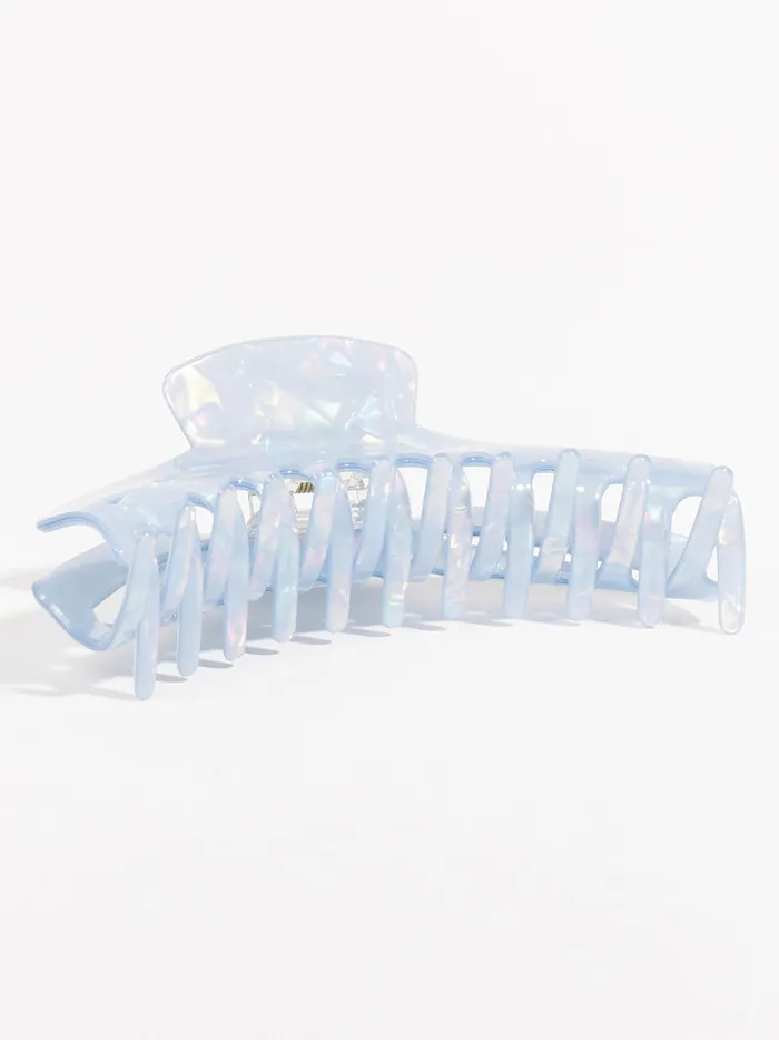 Women Altar039d State Hair Accessories Iridescent Claw Clip Blue