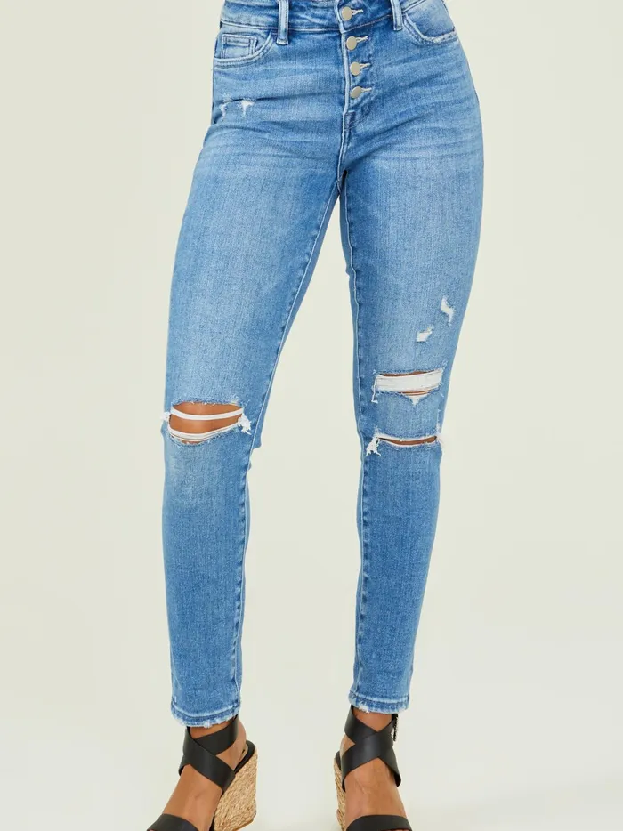 Women Altar039d State Jeans Emily Skinny Jeans Mediumwash
